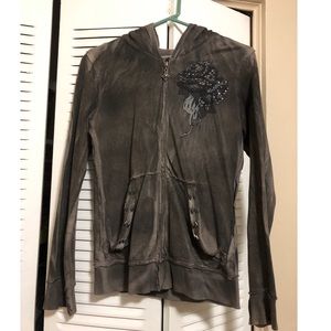 Crash and Burn Vintage Zipup